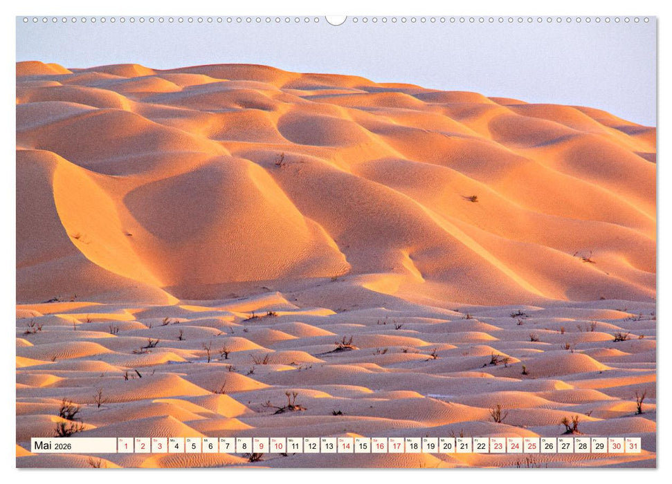 Rub al-Chali Oman (CALVENDO Wandkalender 2026)