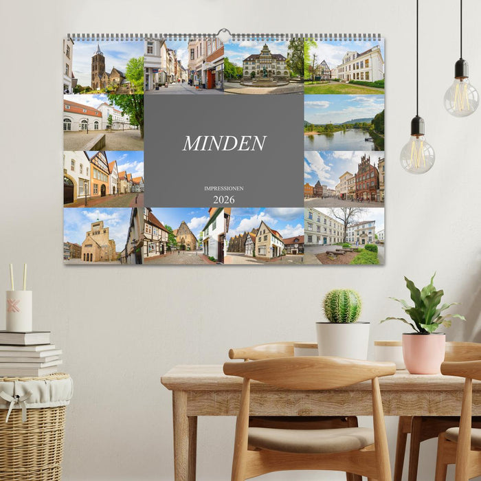 Minden Impressionen (CALVENDO Wandkalender 2026)
