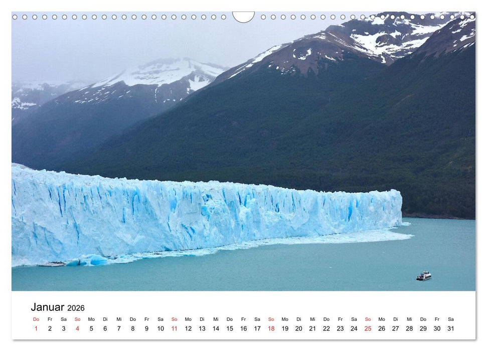 Patagonien - Atemberaubende Landschaften am Ende der Welt (CALVENDO Wandkalender 2026)