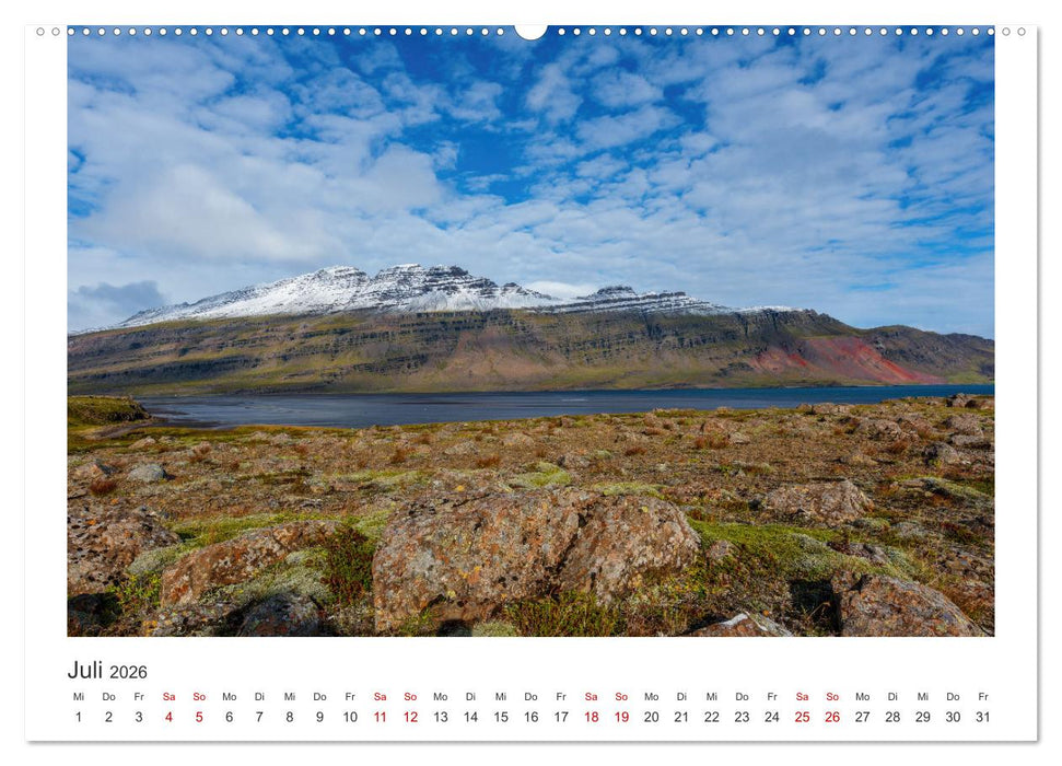 Aufregendes Island (CALVENDO Premium Wandkalender 2026)
