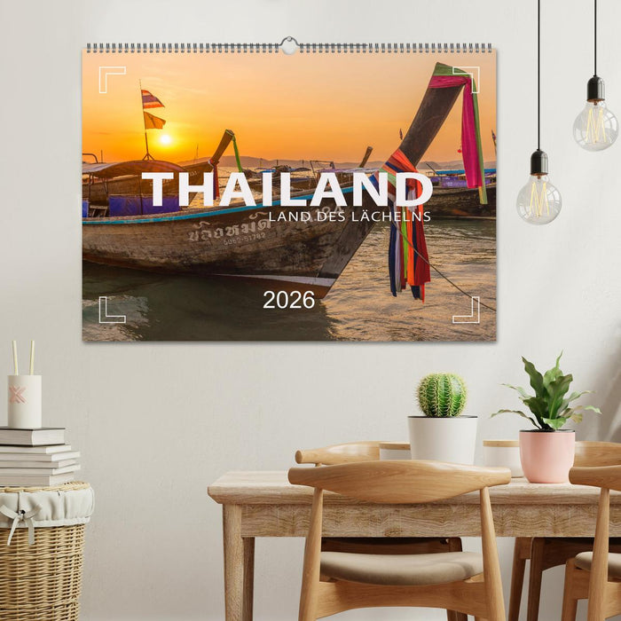 THAILAND - Land des Lächelns (CALVENDO Wandkalender 2026)