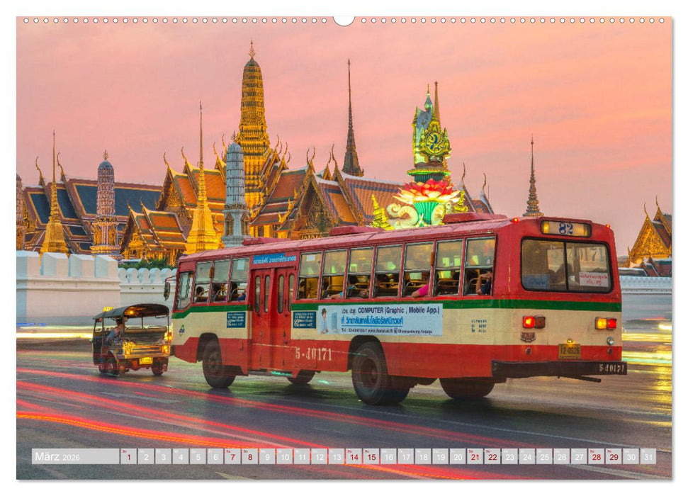 THAILAND - Land des Lächelns (CALVENDO Wandkalender 2026)