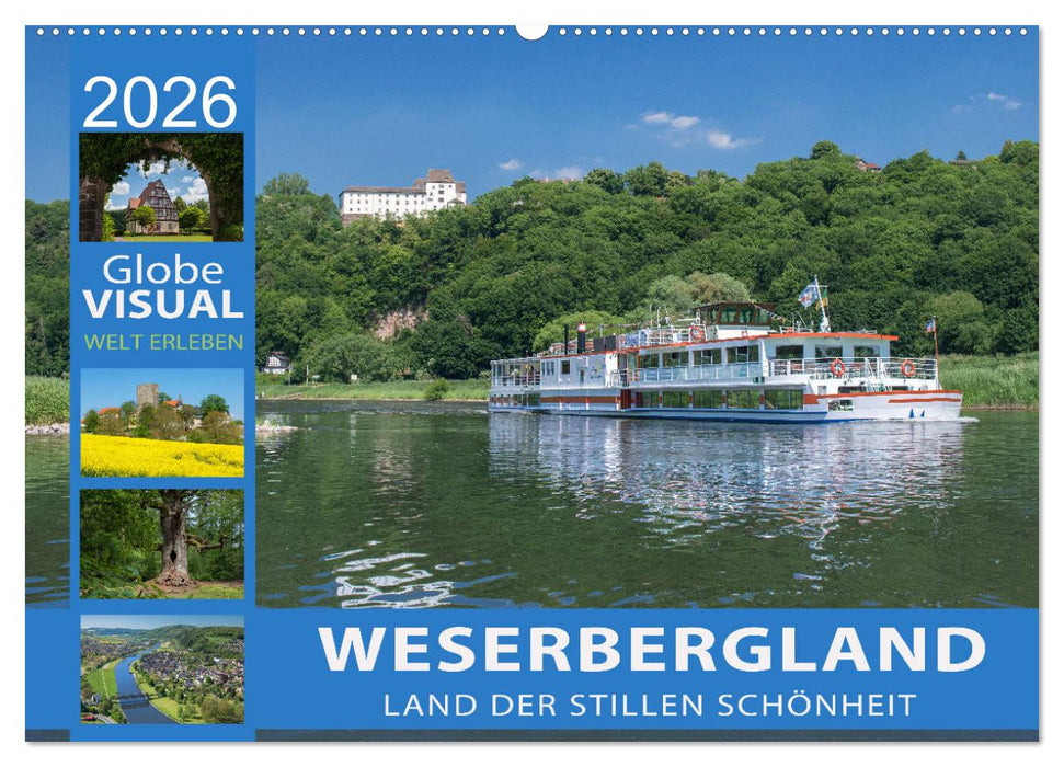 WESERBERGLAND - Land der stillen Schönheit (CALVENDO Wandkalender 2026)