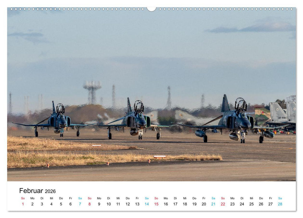 Die letzten McDonnell Douglas F-4 Phantom II (CALVENDO Wandkalender 2026)
