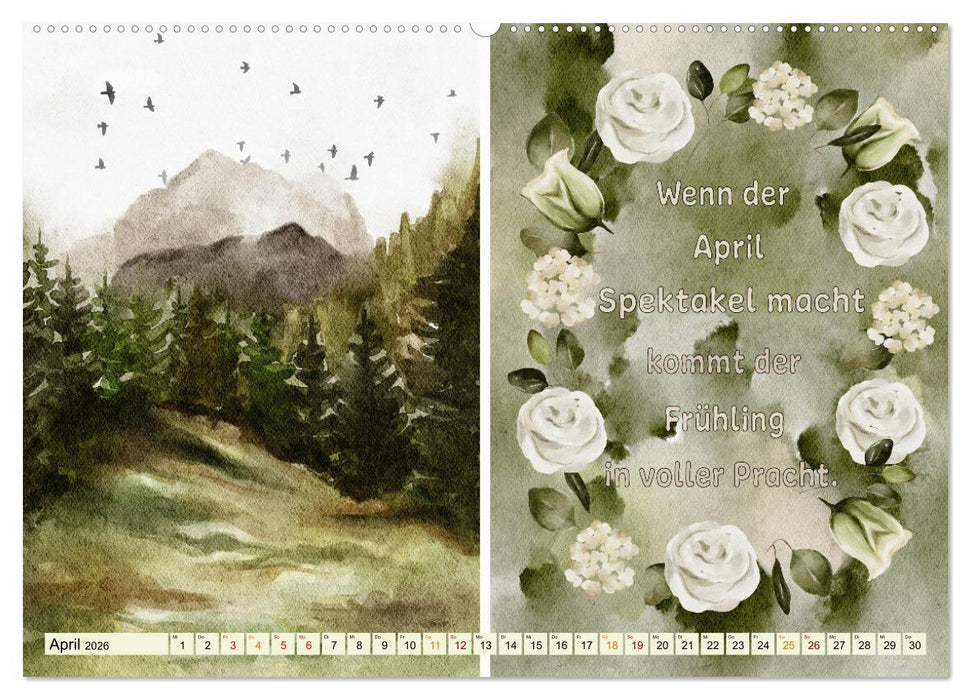 Regeln für das Wetter (CALVENDO Premium Wandkalender 2026)