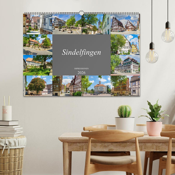 Sindelfingen Impressionen (CALVENDO Wandkalender 2026)
