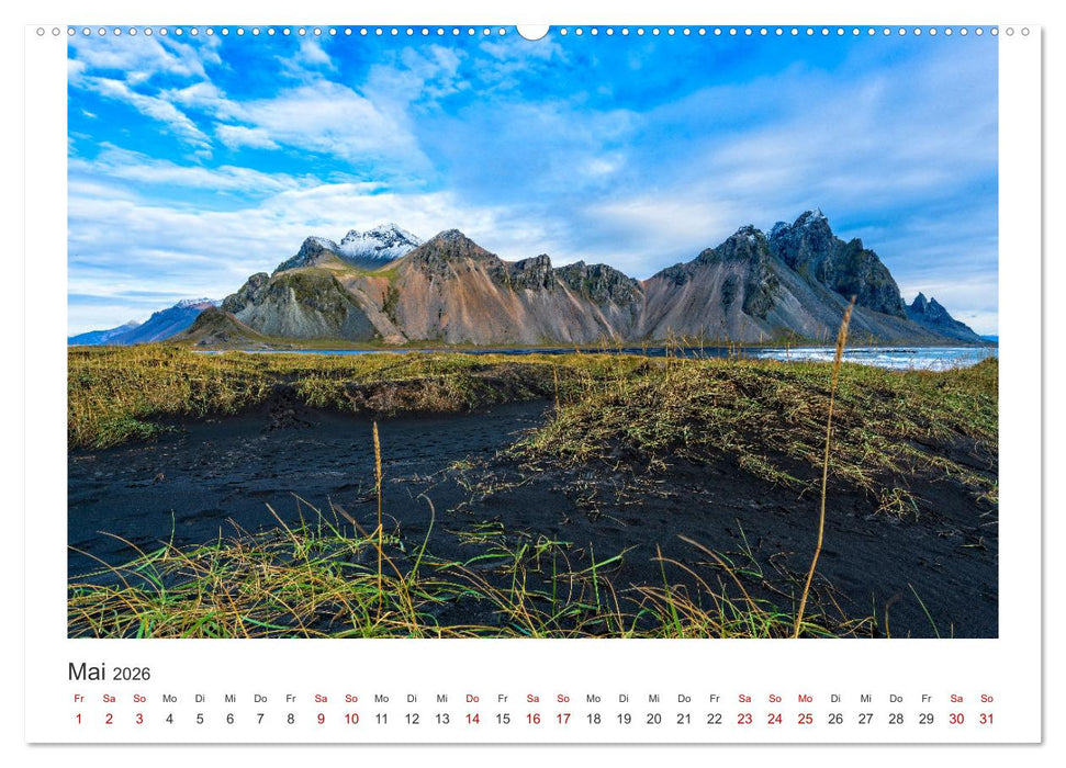 Aufregendes Island (CALVENDO Wandkalender 2026)