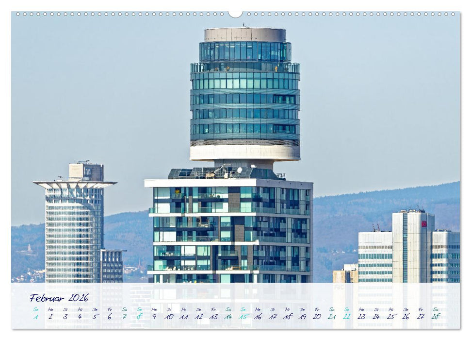 Furioses Frankfurt am Main (CALVENDO Wandkalender 2026)