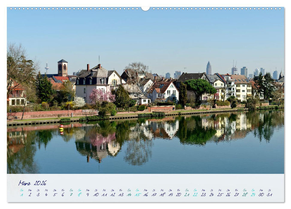 Furioses Frankfurt am Main (CALVENDO Wandkalender 2026)