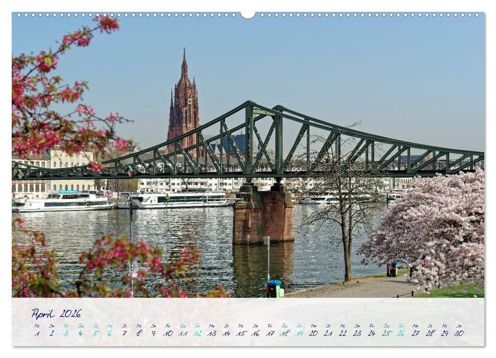 Furioses Frankfurt am Main (CALVENDO Wandkalender 2026)