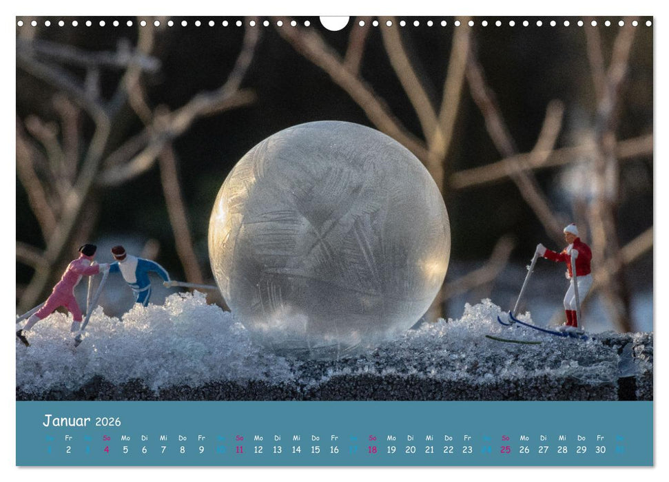 Noch mehr Miniaturen - Small little things (CALVENDO Wandkalender 2026)