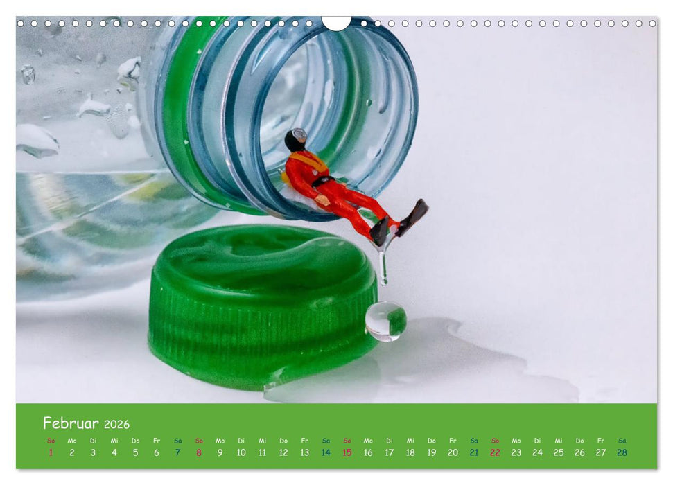 Noch mehr Miniaturen - Small little things (CALVENDO Wandkalender 2026)