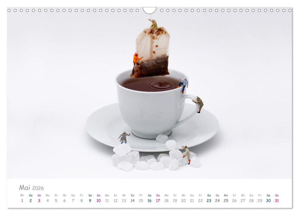 Noch mehr Miniaturen - Small little things (CALVENDO Wandkalender 2026)