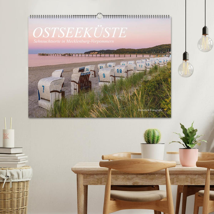 OSTSEEKÜSTE Sehnsuchtsorte in Mecklenburg-Vorpommern (CALVENDO Wandkalender 2026)