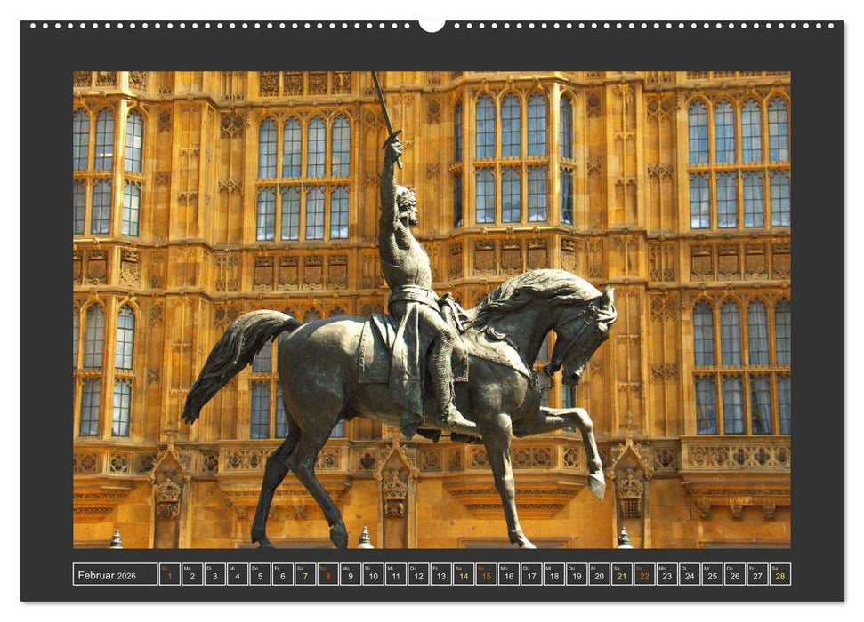 Details von London (CALVENDO Wandkalender 2026)