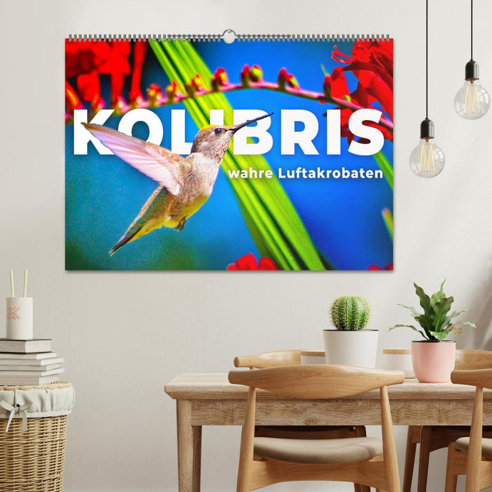 Kolibris - wahre Luftakrobaten (CALVENDO Wandkalender 2026)