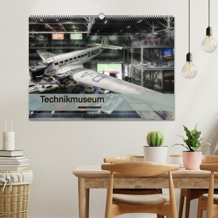 Technikmuseum Speyer & Sinsheim (CALVENDO Wandkalender 2026)