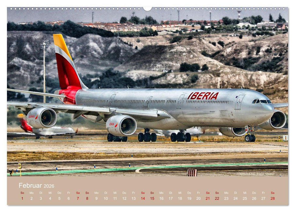 Art of Aviation - Kunstvolle Flugzeuge (CALVENDO Wandkalender 2026)