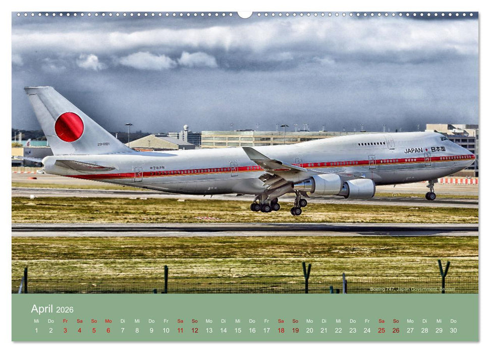 Art of Aviation - Kunstvolle Flugzeuge (CALVENDO Wandkalender 2026)