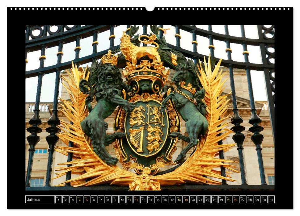 Details von London (CALVENDO Premium Wandkalender 2026)