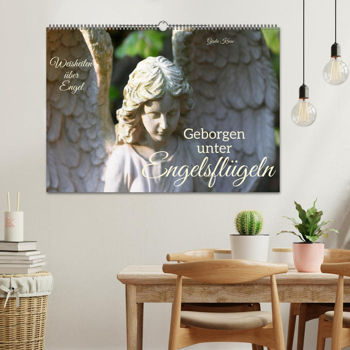Geborgen unter Engelsflügeln (CALVENDO Wandkalender 2026)