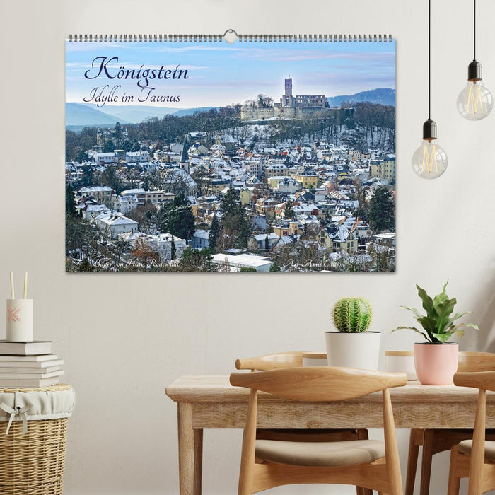 Königstein - Idylle im Taunus (CALVENDO Wandkalender 2026)