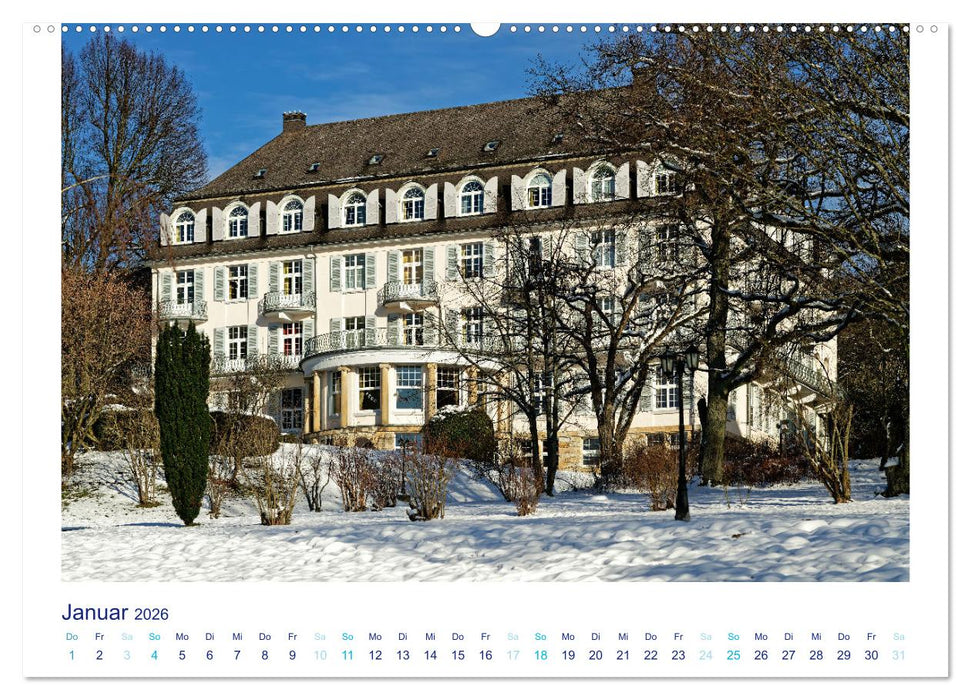 Königstein - Idylle im Taunus (CALVENDO Wandkalender 2026)