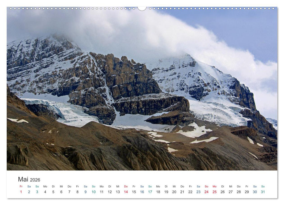 Icefields Parkway in Kanada (CALVENDO Wandkalender 2026)