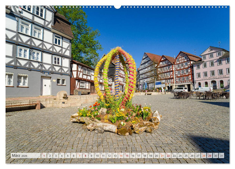 Homburg Efze Impressionen (CALVENDO Wandkalender 2026)