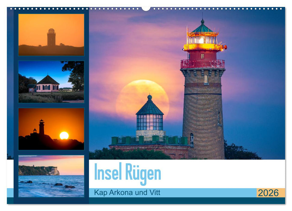 Insel Rügen - Kap Arkona und Vitt (CALVENDO Wandkalender 2026)