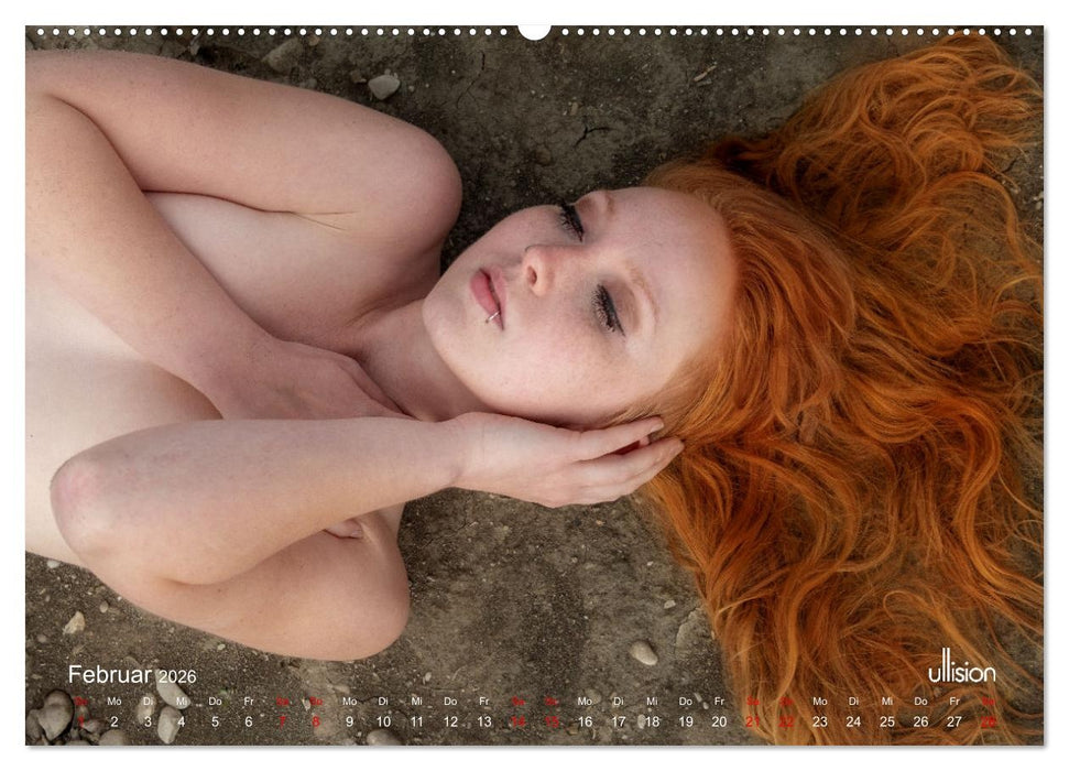 REDHEADS - Portrait aus dem Paradies (CALVENDO Wandkalender 2026)