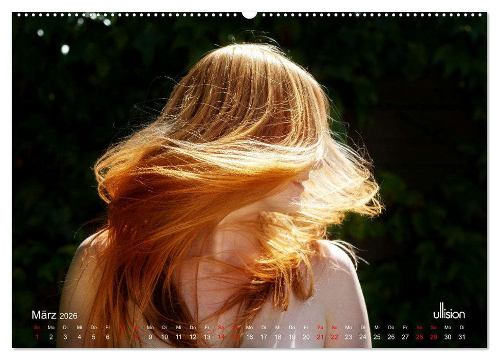 REDHEADS - Portrait aus dem Paradies (CALVENDO Wandkalender 2026)