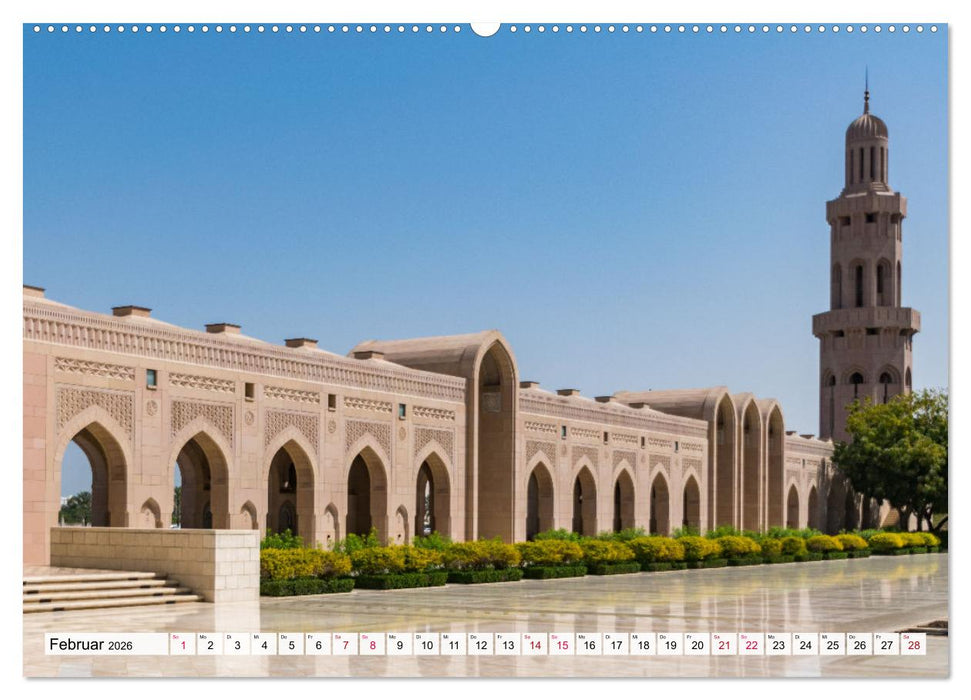 Faszinierender Oman (CALVENDO Wandkalender 2026)