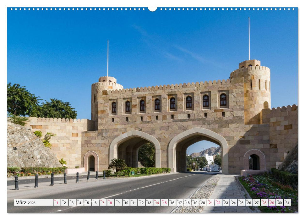 Faszinierender Oman (CALVENDO Wandkalender 2026)