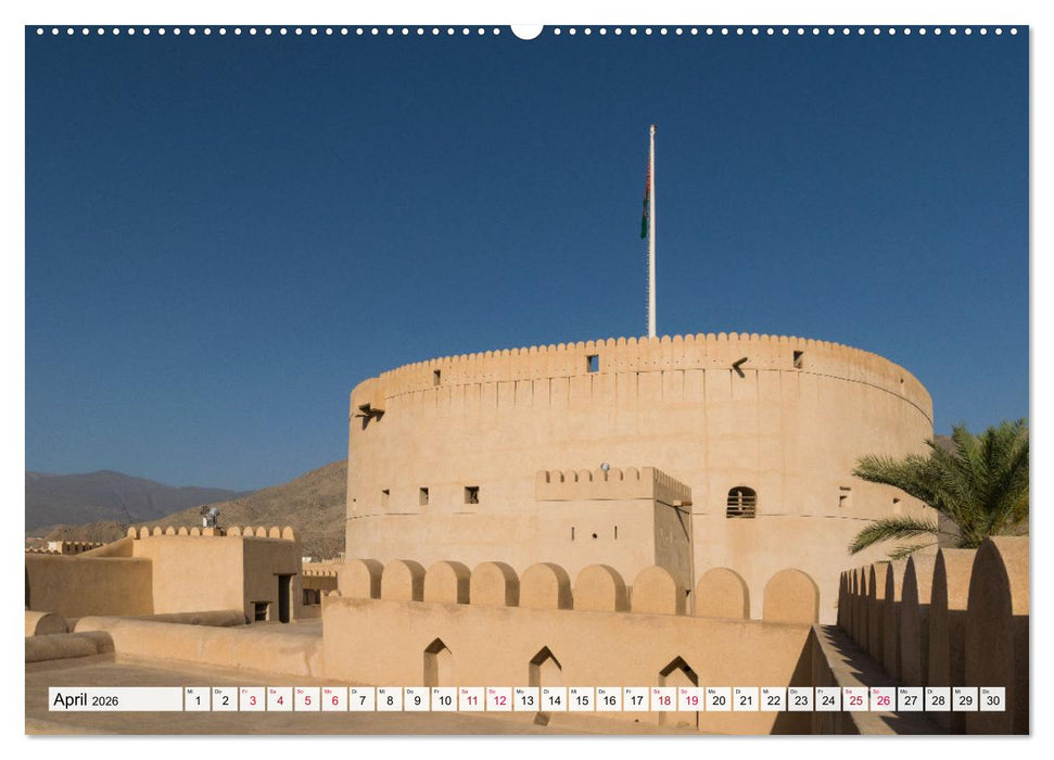 Faszinierender Oman (CALVENDO Wandkalender 2026)