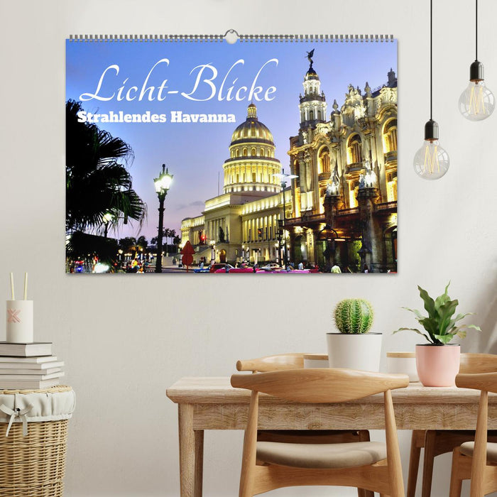 Licht-Blicke - Strahlendes Havanna (CALVENDO Wandkalender 2026)