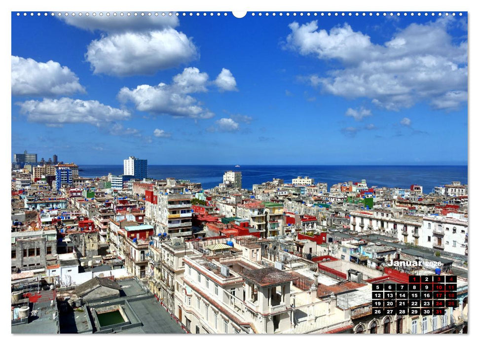 Licht-Blicke - Strahlendes Havanna (CALVENDO Wandkalender 2026)