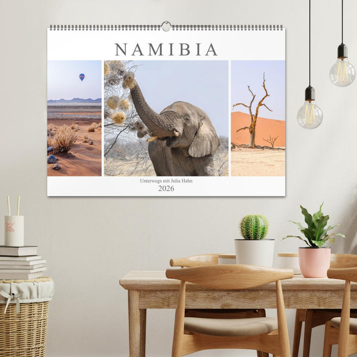 Namibia - unterwegs mit Julia Hahn (CALVENDO Wandkalender 2026)