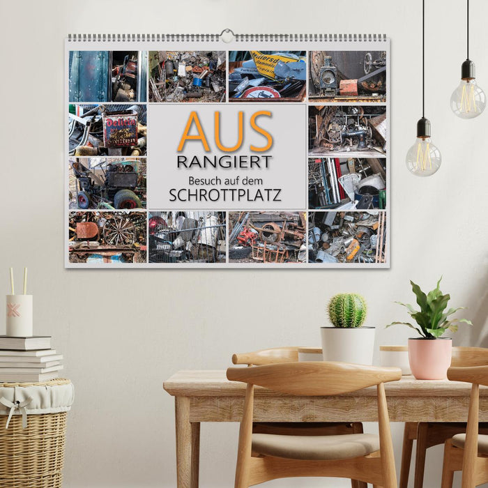 Ausrangiert Besuch auf dem Schrottplatz (CALVENDO Wandkalender 2026)