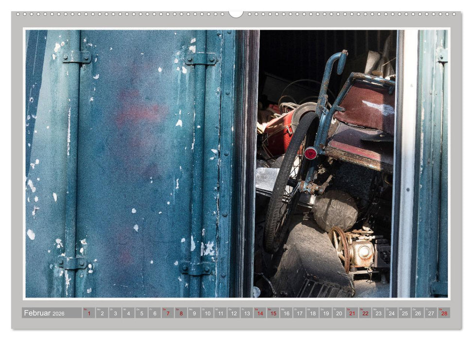 Ausrangiert Besuch auf dem Schrottplatz (CALVENDO Wandkalender 2026)