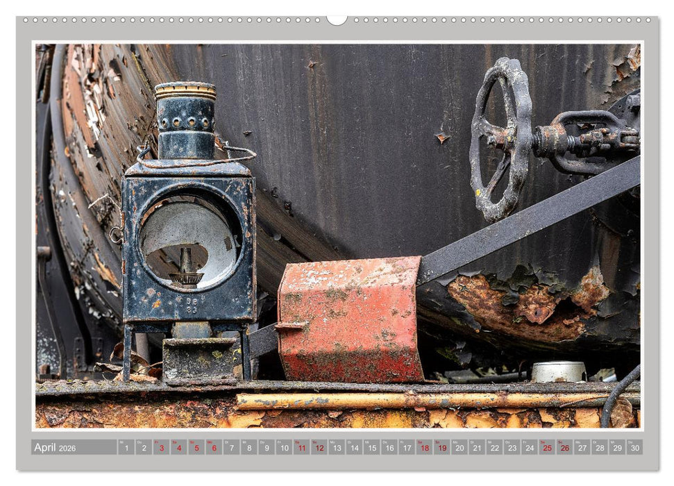 Ausrangiert Besuch auf dem Schrottplatz (CALVENDO Wandkalender 2026)