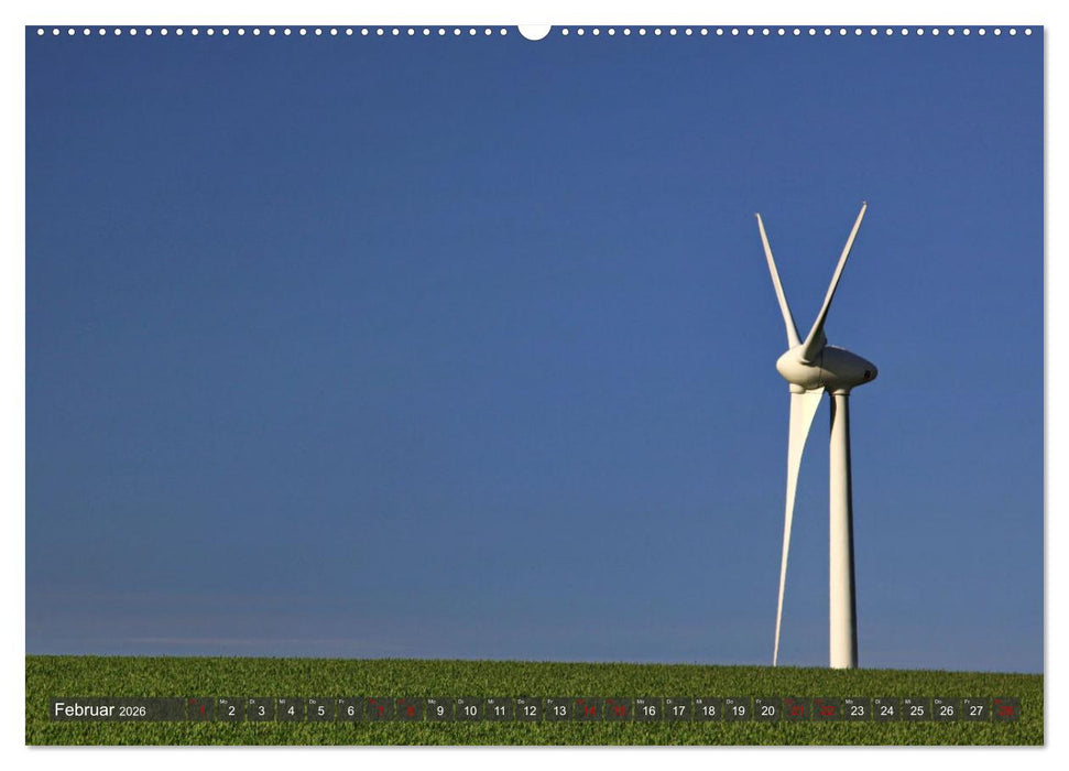 Windräder an der Ostsee! (CALVENDO Wandkalender 2026)