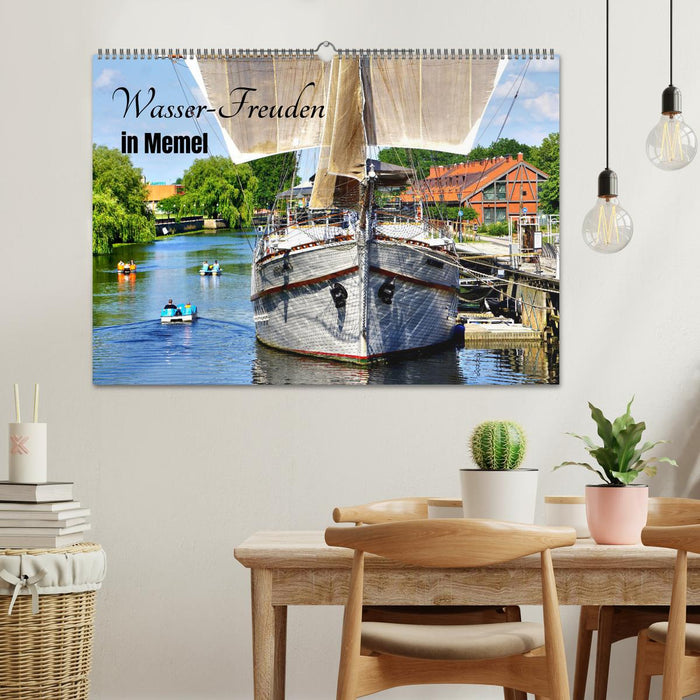 Wasser-Freuden in Memel (CALVENDO Wandkalender 2026)