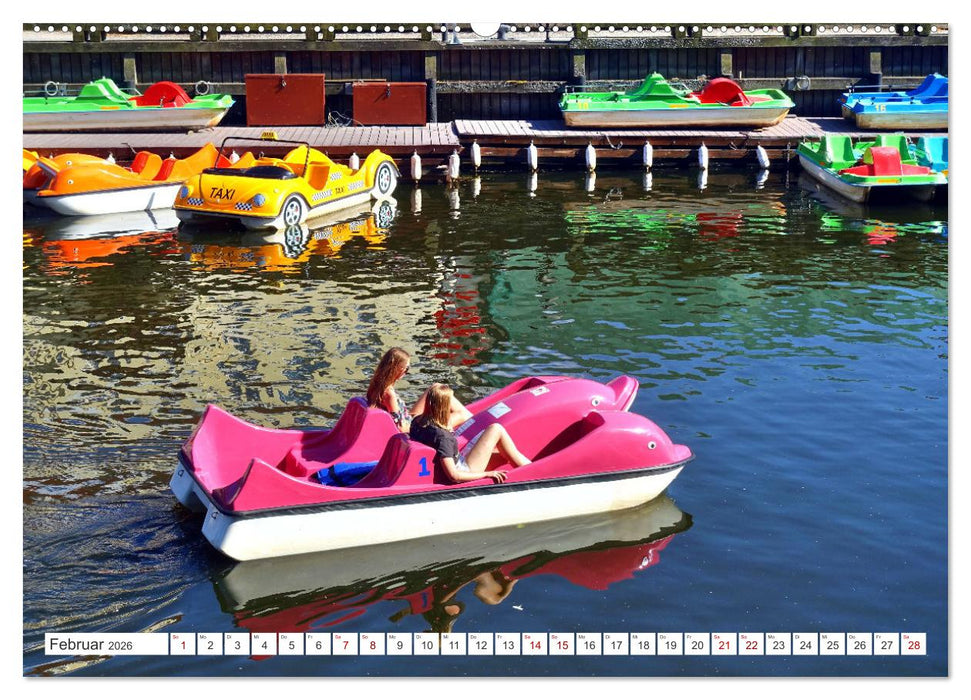 Wasser-Freuden in Memel (CALVENDO Wandkalender 2026)