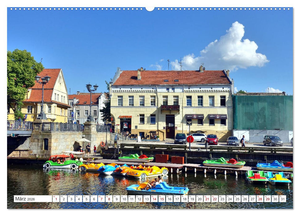 Wasser-Freuden in Memel (CALVENDO Wandkalender 2026)