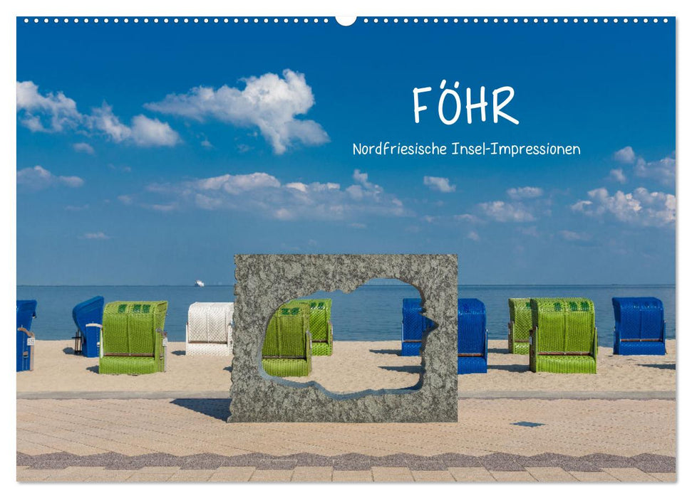 Föhr - Nordfriesische Insel Impressionen (CALVENDO Wandkalender 2026)