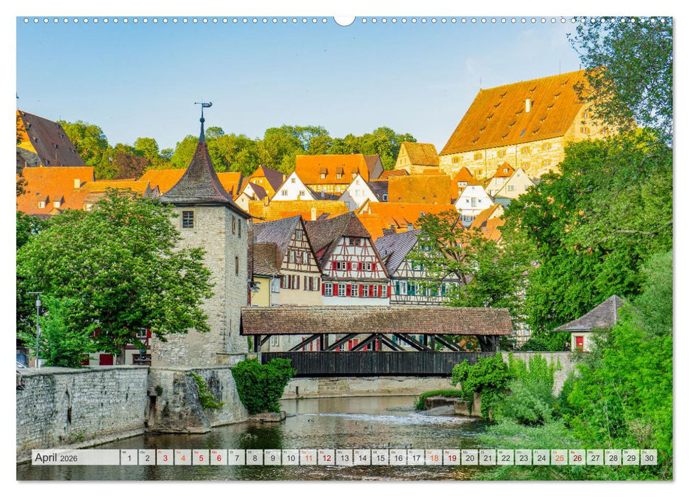 Schwäbisch Hall Impressionen (CALVENDO Wandkalender 2026)