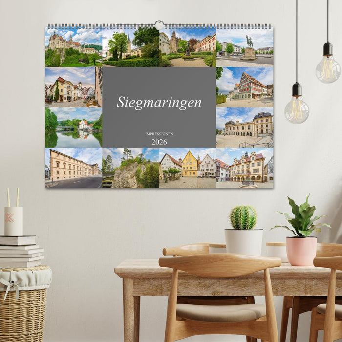 Sigmaringen Impressionen (CALVENDO Wandkalender 2026)