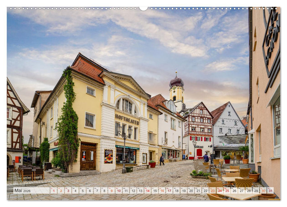 Sigmaringen Impressionen (CALVENDO Wandkalender 2026)