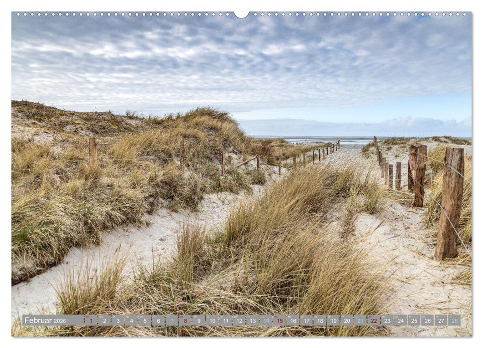 In Nordfriesland zuhause (CALVENDO Wandkalender 2026)